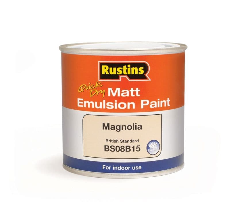 Rustins Matt Emulsion 250ml - Magnolia