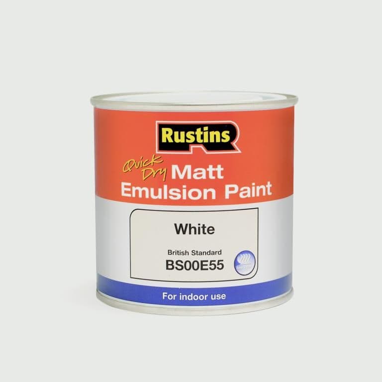 Rustins Matt Emulsion 500ml - White
