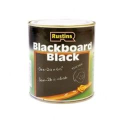 Rustins Quick Dry Blackboard Black - 250ml