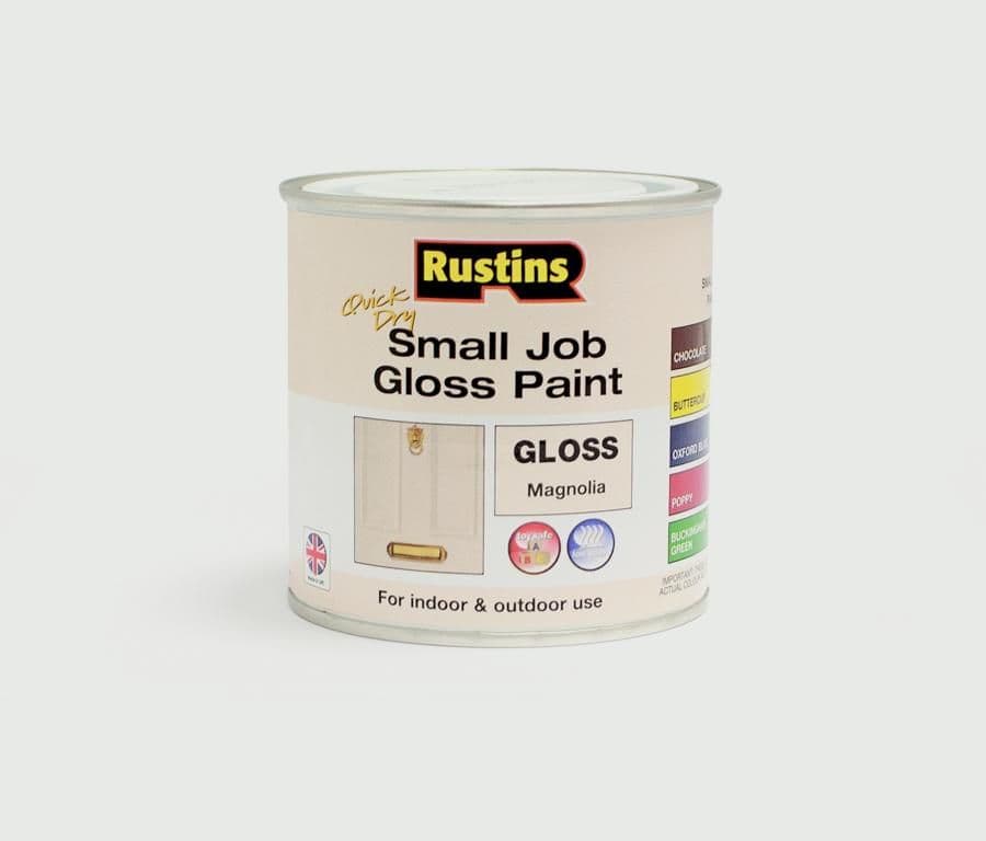 Rustins Quick Dry Small Job Gloss 250ml - Magnolia