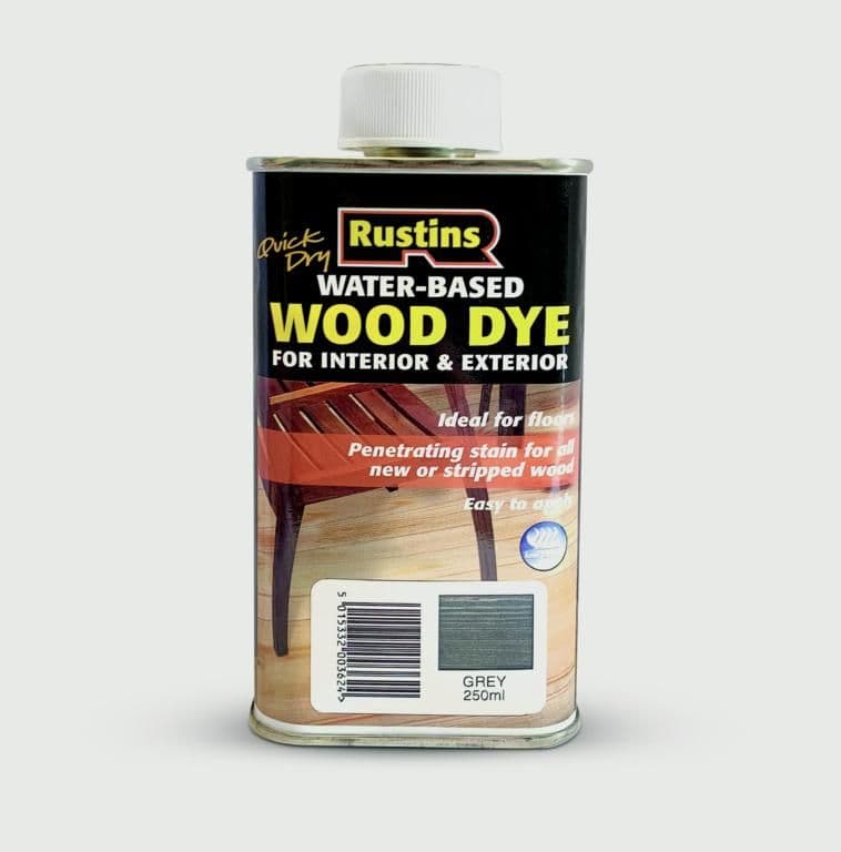 Rustins Quick Dry Wood Dye 250ml - Grey