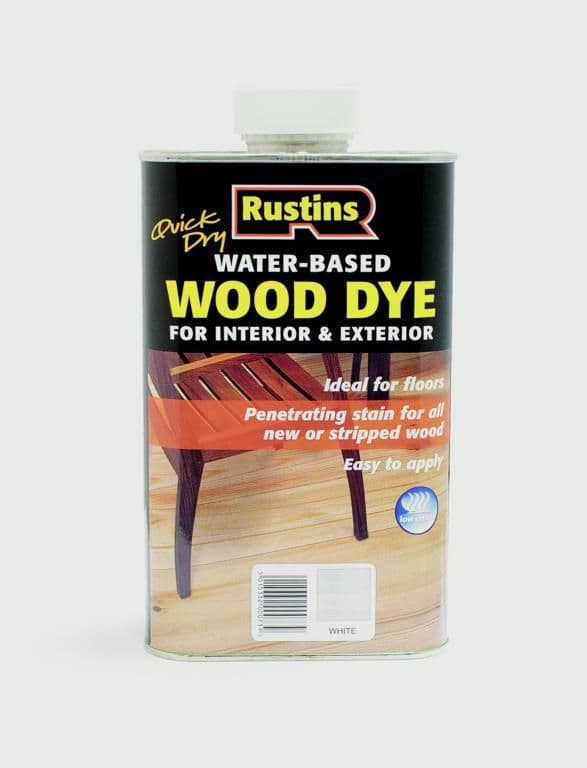 Rustins Wood Dye - White 250ml