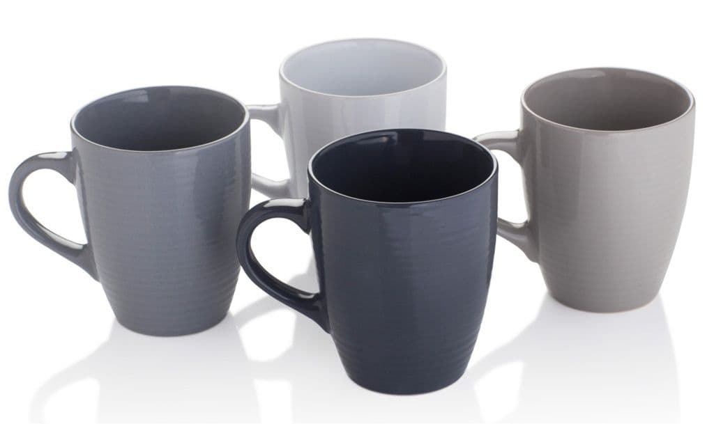 Sabichi Texture Value Mug Set - 4 Piece
