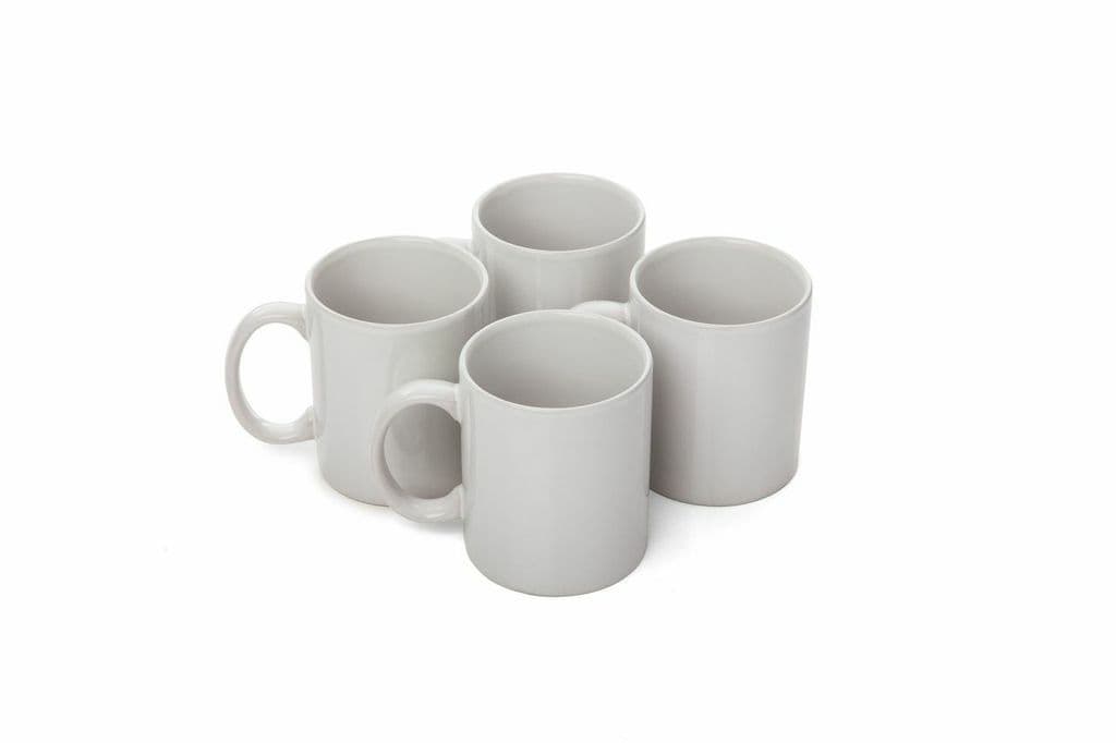 Sabichi White Mug Set - 4 Piece