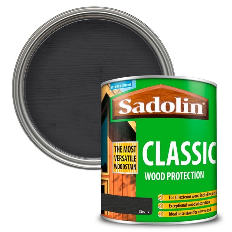 Sadolin Classic Wood Protection - 1L Ebony