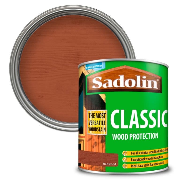 Sadolin Classic Wood Protection - 1L Redwood