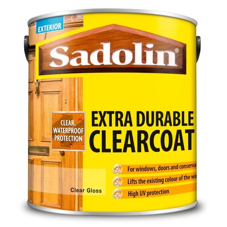 Sadolin Extra Durable Clearcoat Gloss - 2.5L