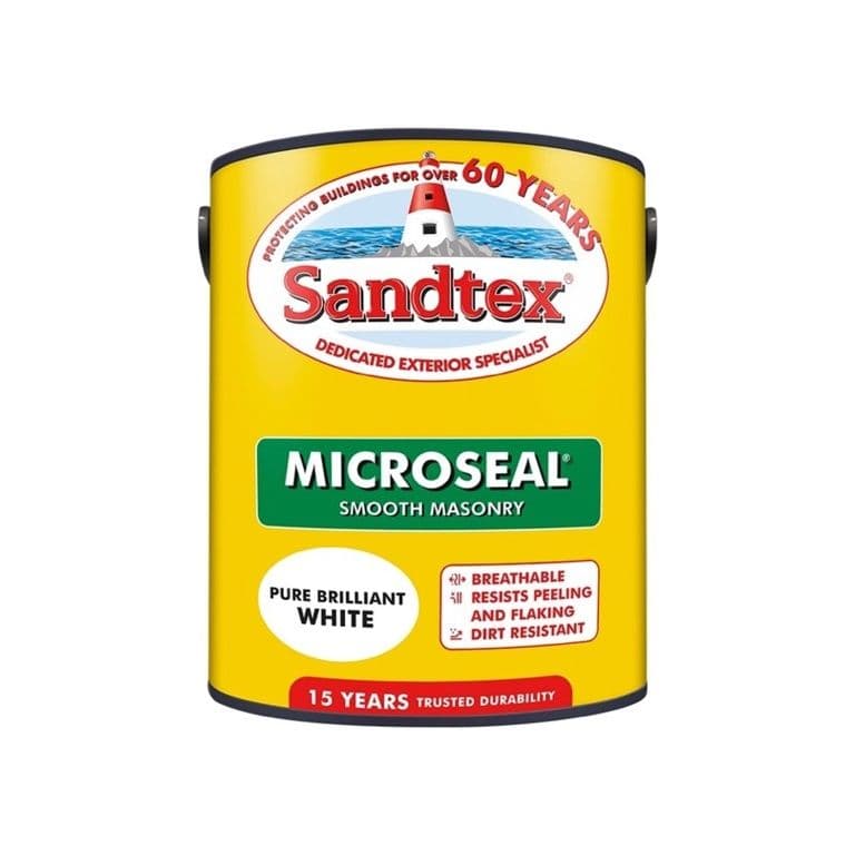 Sandtex Smooth Masonry Paint 5L - PBW