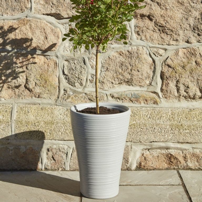 Sankey Hereford Tall Planter - Cool Grey