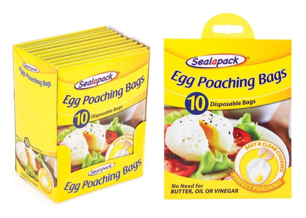Sealapack Egg Poaching Bags - 10 Pack