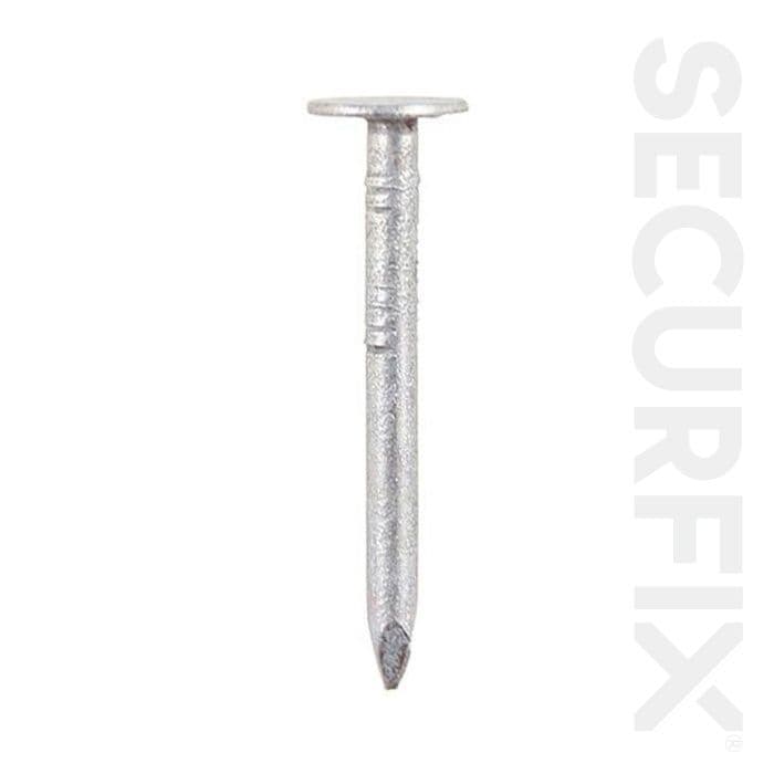 Securfix Clout Nails Galvanised 25mm - 250g