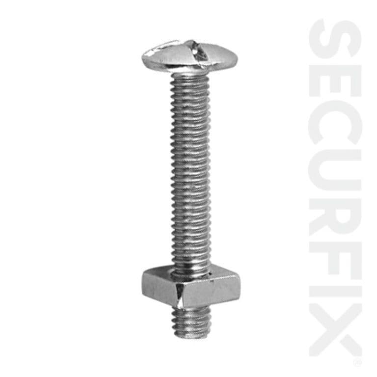 Securfix Roofing Bolt ZP M6x100mm - Pack 25
