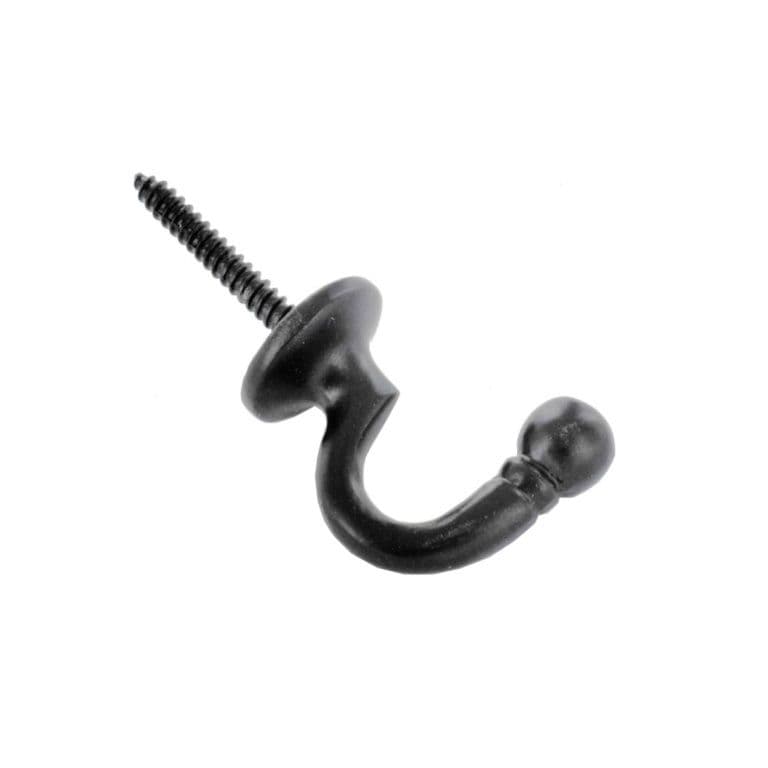 Securit Antique Ball End Hooks (2) - 40mm