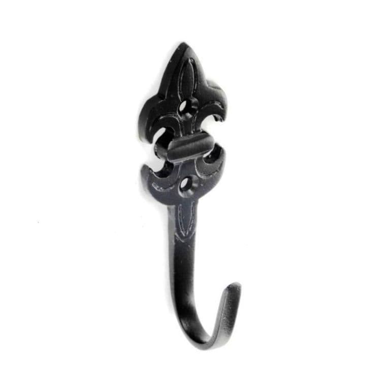 Securit Antique Fleur-De-Lys Hooks (2) - 75mm