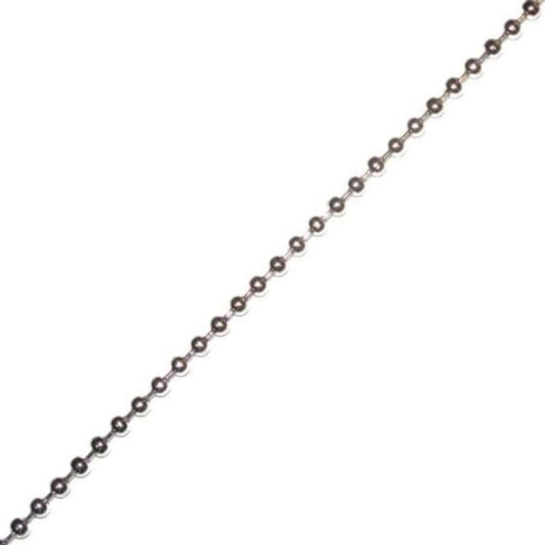 Securit Ball Chain CP No.6 - 3.0mm x 10m Reel