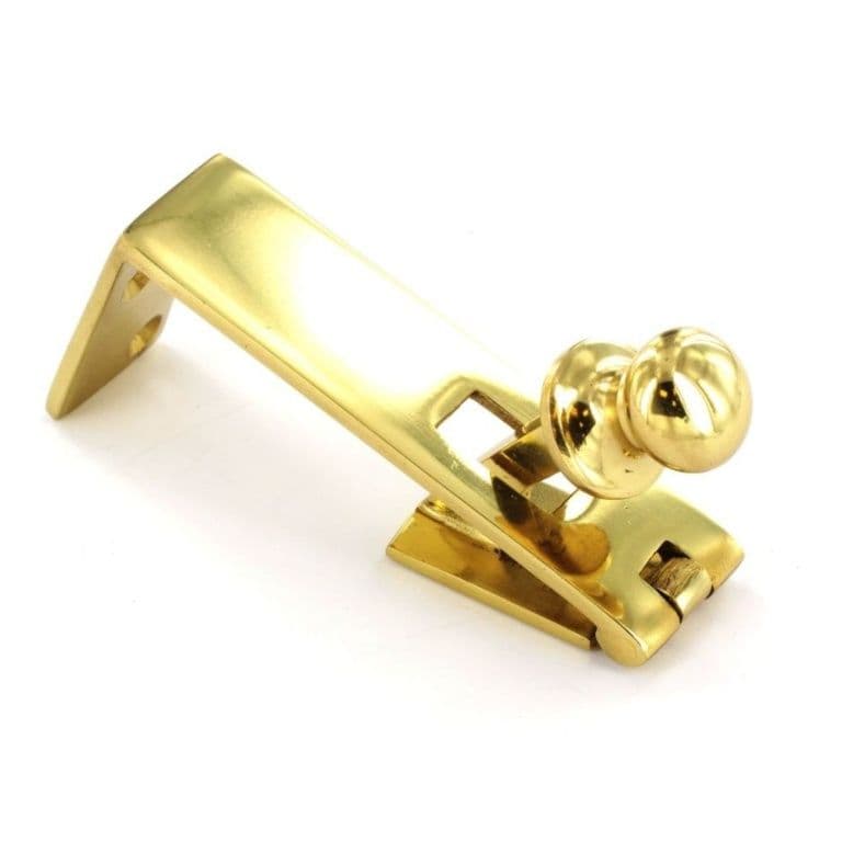 Securit Brass Counterflap Catch - 83mm