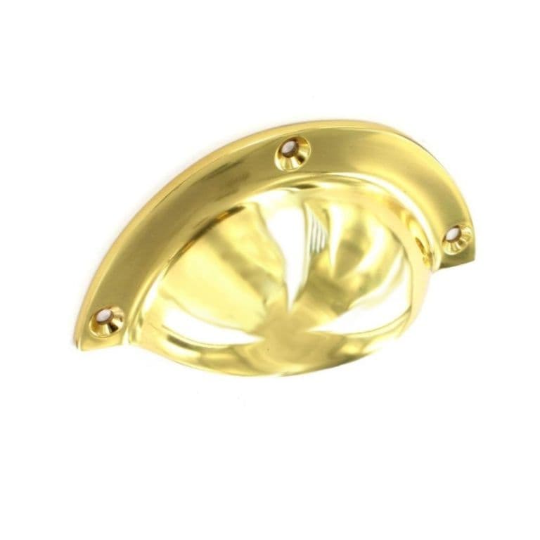 Securit Brass Drawer Pull - 90mm
