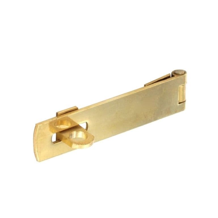 Securit Brass Hasp & Staple - 75mm