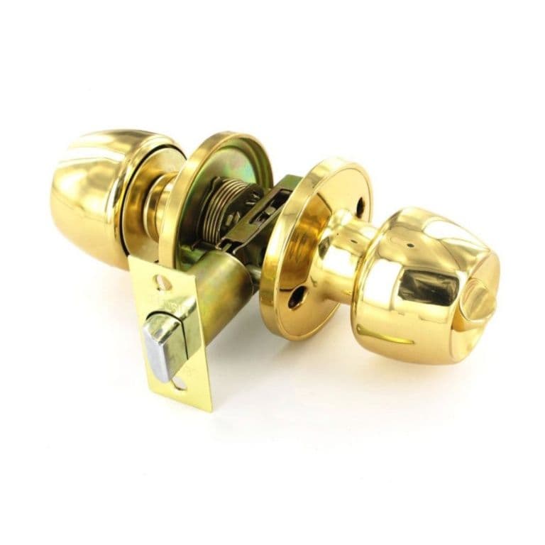 Securit Brass Privacy Knob Set - 60mm/70mm