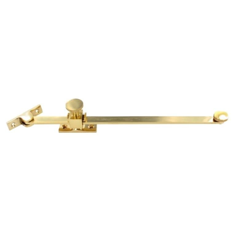 Securit Brass Sliding Stay - 250mm