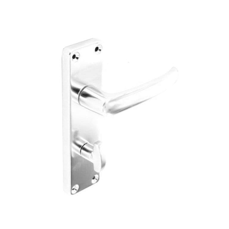 Securit Bright Aluminium Bath Handles - 150mm