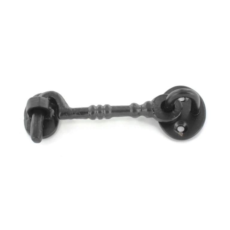 Securit Cabin Hook Cast Black - 75mm