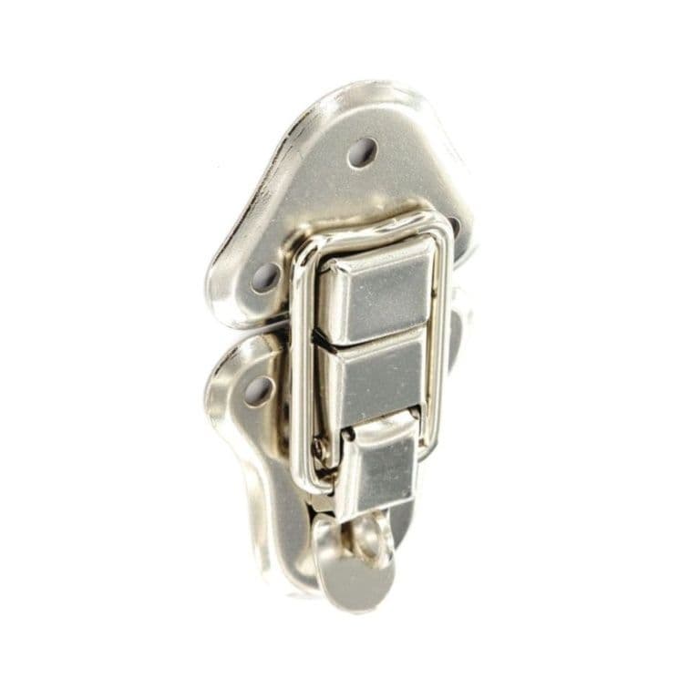 Securit Case Clip with Padlock Loop Nickel Plated - 95mm