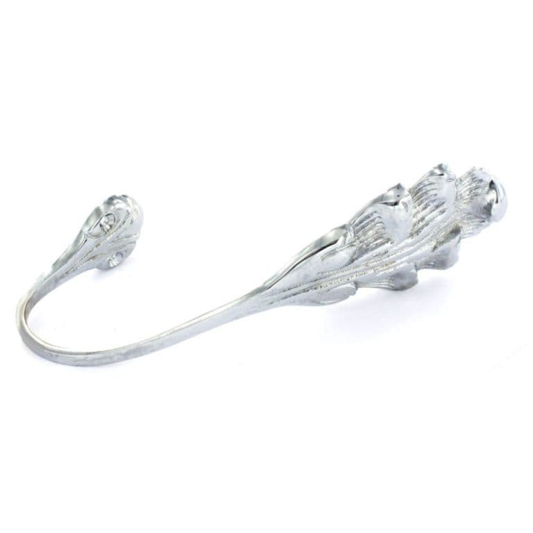 Securit Chrome Curtain Holdback - 150mm