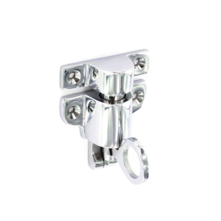 Securit Chrome Fanlight Catch - 65mm