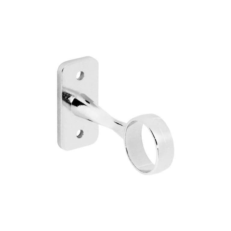 Securit Chrome Plated Centre Bracket - 19mm Pack 2