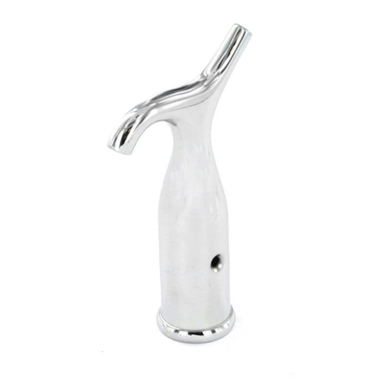 Securit Chrome Pole Hook - 125mm