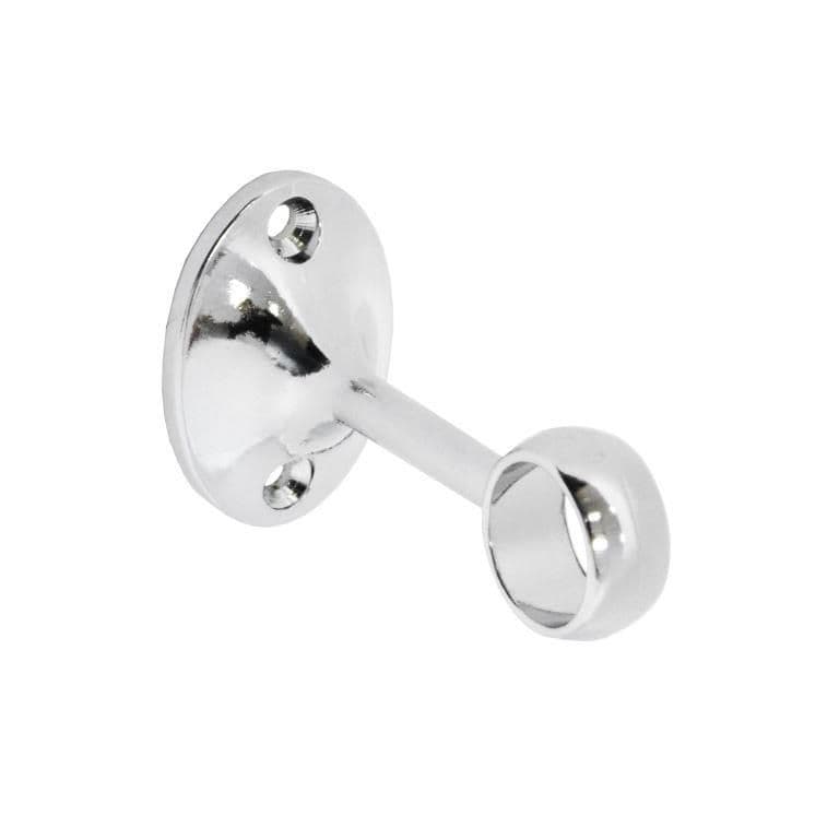 Securit Chrome Towel Rail Centre Bracket - 19mm