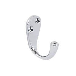 Securit Coat Hooks (2) - CP 50mm