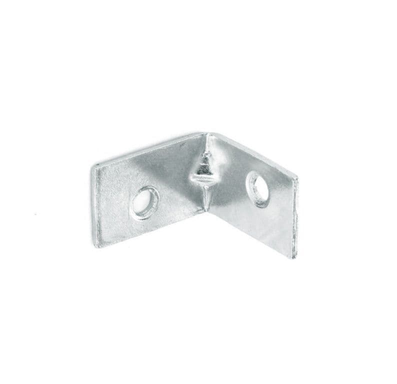 Securit Corner Braces Zinc Plated (4) - 25mm