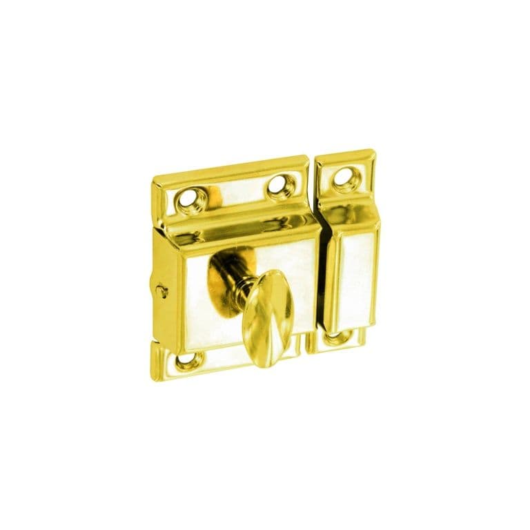 Securit Cupboard Turn Brass Plated - 50mm