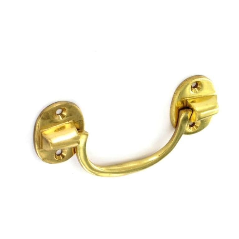 Securit Drop Handle Brass - 63mm - Pack of 5