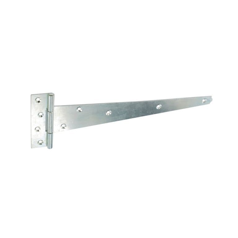 Securit Heavy Zinc Plated Tee Hinges - 450mm (18") - Pair