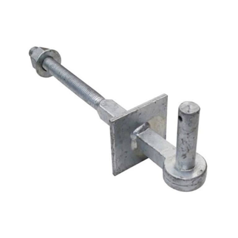 Securit Hook To Bolt Welded Plate - Galvanised - Pack of 1
