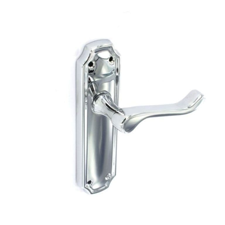 Securit Kempton Chrome Latch Handles (Pair) - 170mm