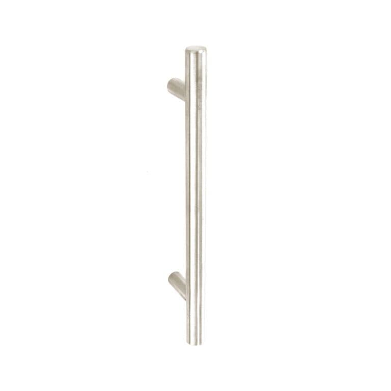 Securit Plain Bar Handle Satin Nickel - 128mm