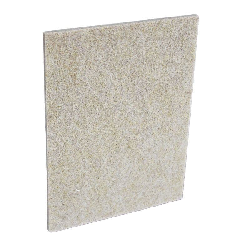 Securit Rectangular Felt Pads - 110 x 150mm Pack 2