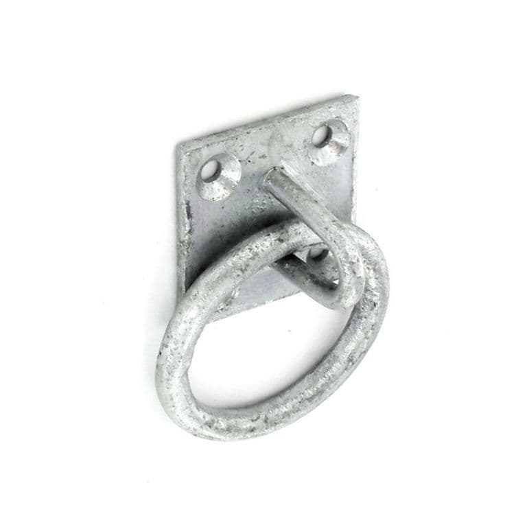 Securit Ring On Plate - 50mm Galvanised