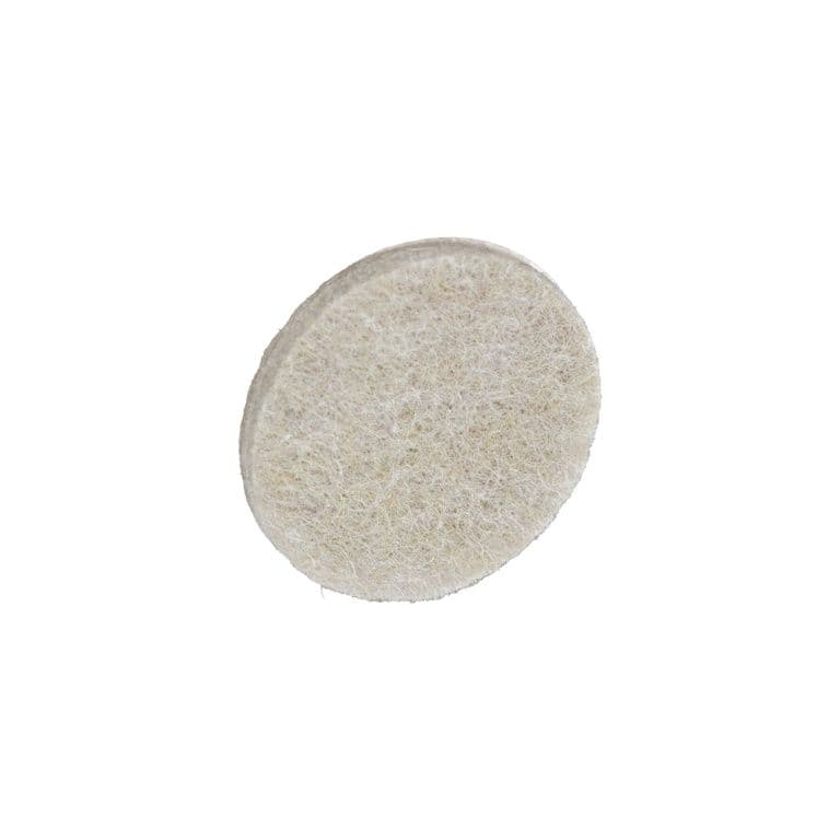 Securit Round Felt Pads - 25 x 5mm Pack 16