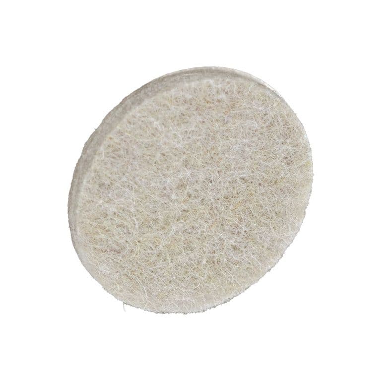 Securit Round Felt Pads - 50 x 5mm Pack 4