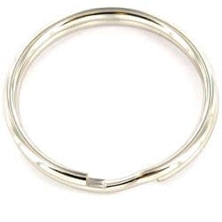 Securit Split Rings Nickel Plated (4) - 30mm - Pack of 10
