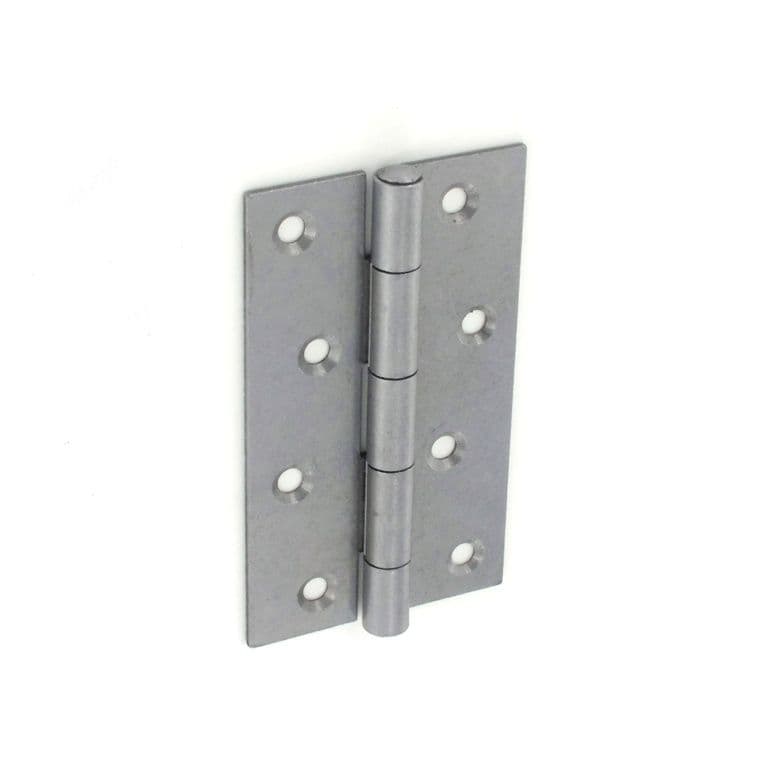 Securit Steel Butt Hinges Self Colour - 100mm (Pair)