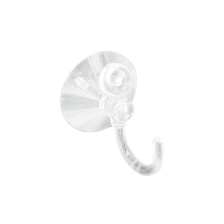Securit Suction Hook Clear (2) - 35mm