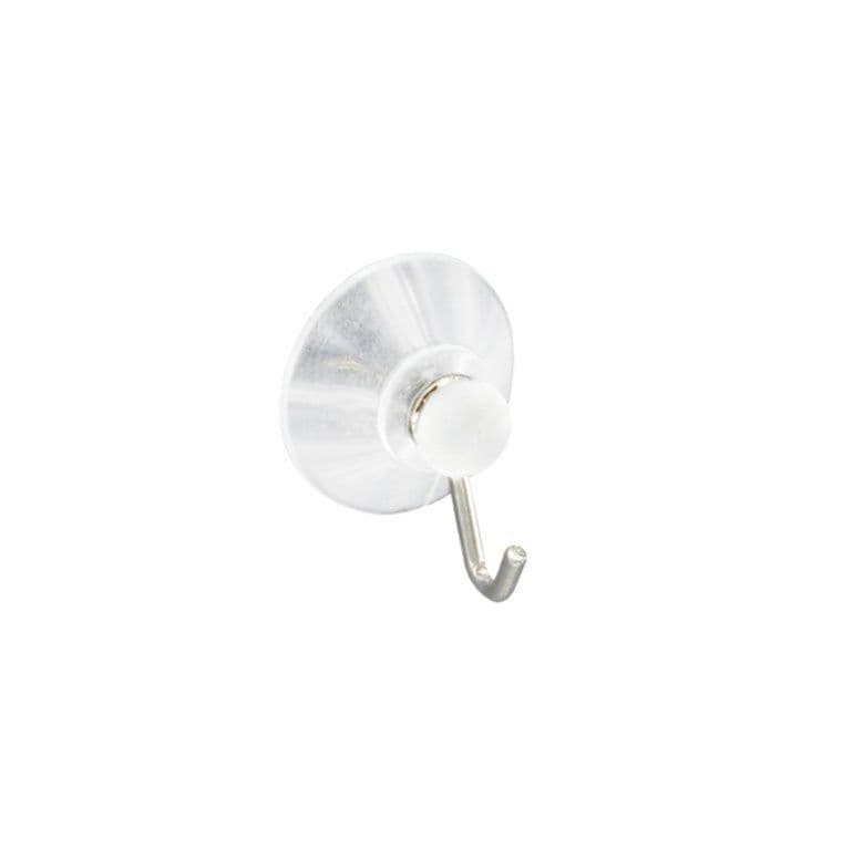Securit Suction Hook Clear (4) - 20mm
