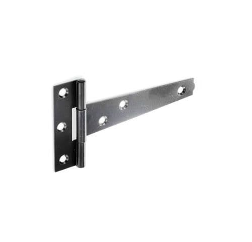Securit Tee Hinges Light Black - 1.7mm 250mm 10" 10prs