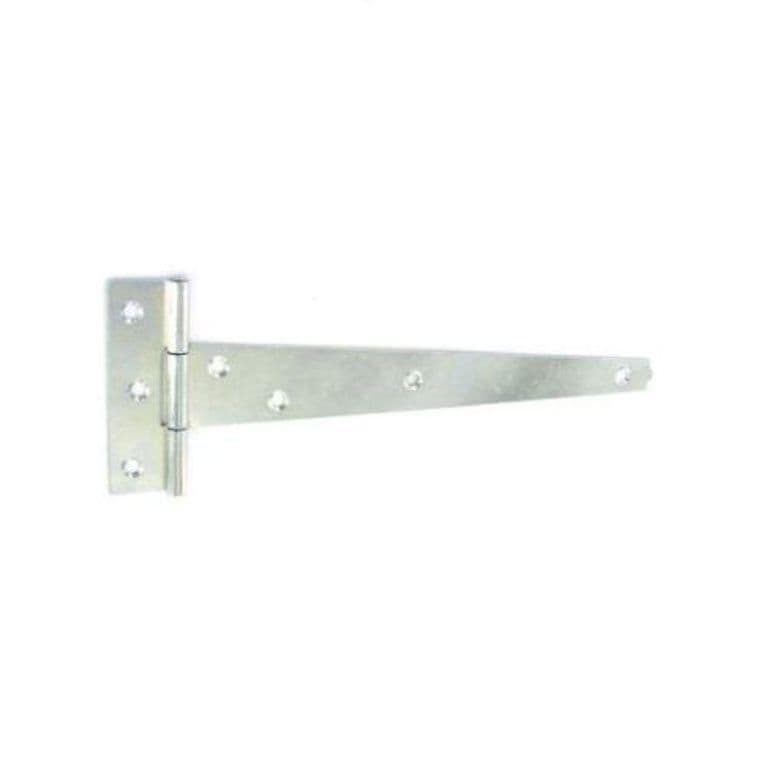Securit Tee Hinges Light Zinc plated - 200mm 8"